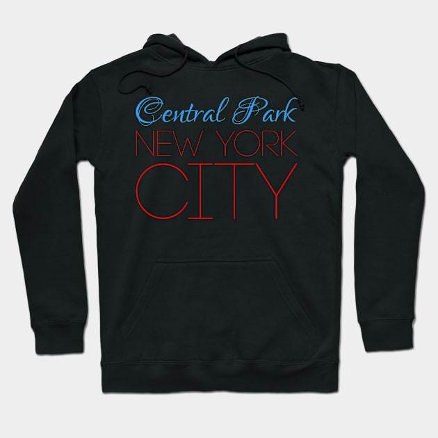 American Cities - Central Park New York City Hoodie by funfun